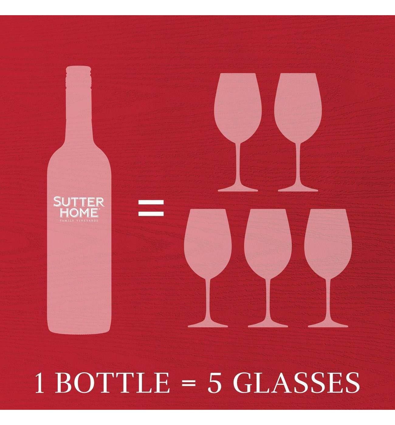 Sutter Home Family Vineyards Sweet Red Wine; image 11 of 11