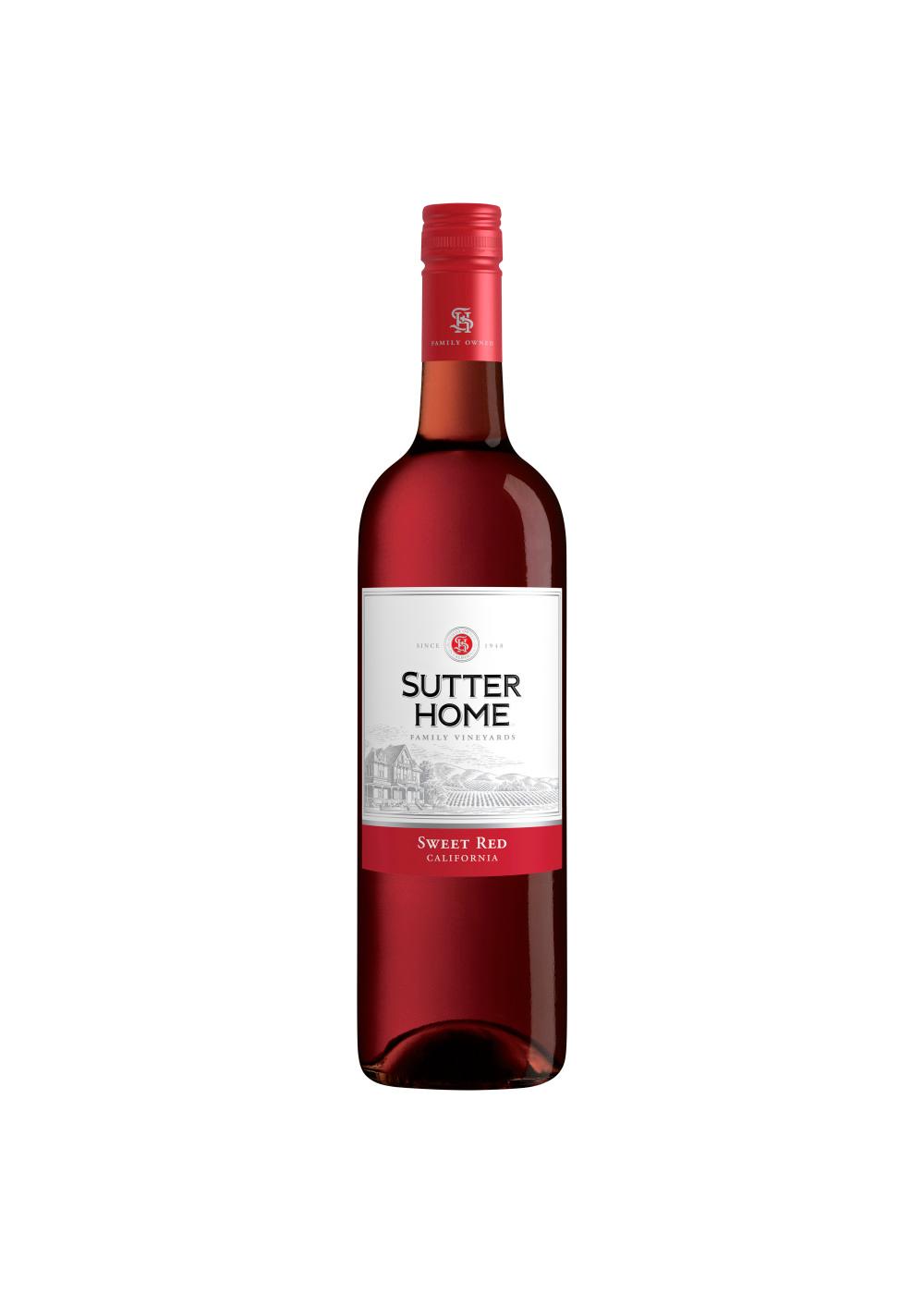 Sutter Home Family Vineyards Sweet Red Wine; image 1 of 5