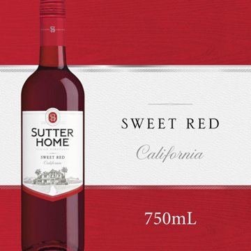 Sutter Home Family Vineyards Sweet Red Wine, 750 mL