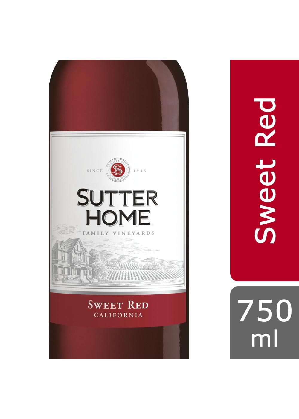Sutter Home Family Vineyards Sweet Red Wine; image 3 of 5