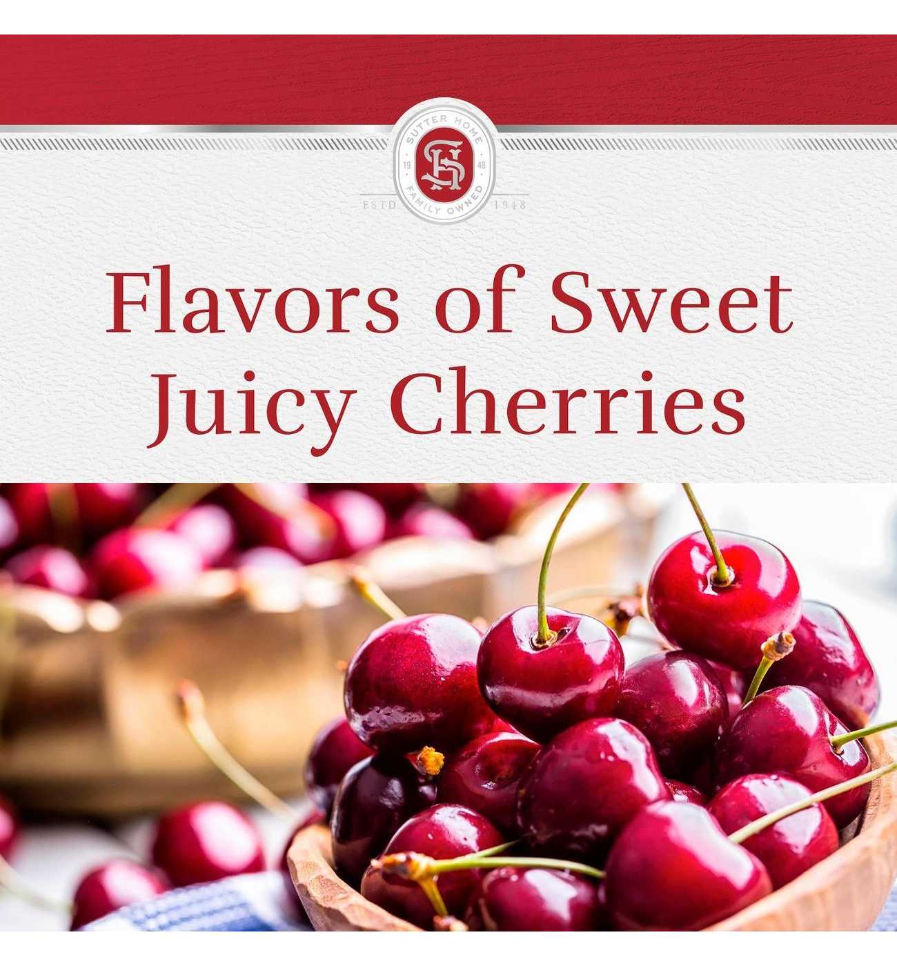 Sutter Home Family Vineyards Sweet Red Wine; image 9 of 11