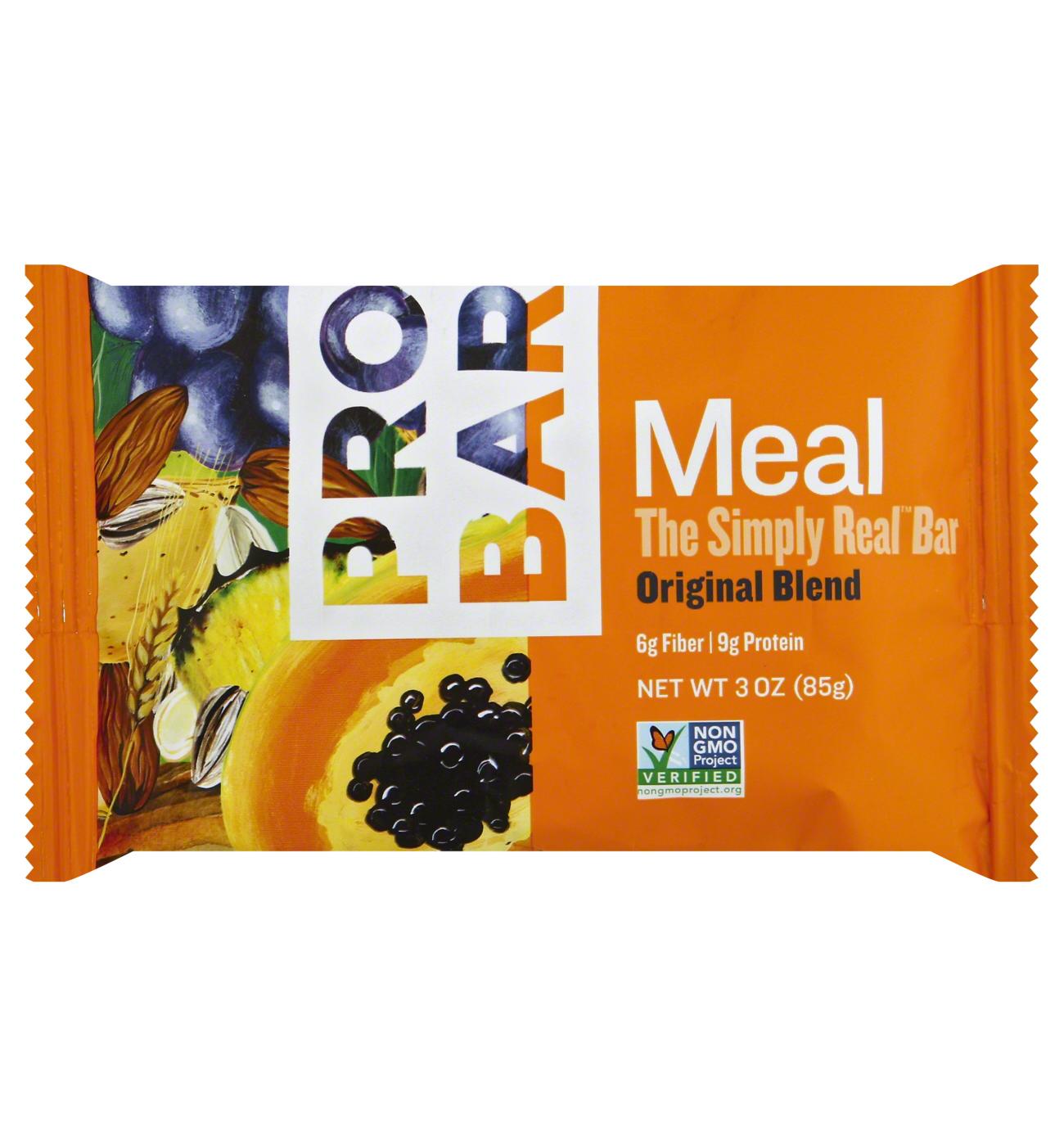 Pro Bar 9g Protein Meal Replacement Bar Original Trail Mix Shop