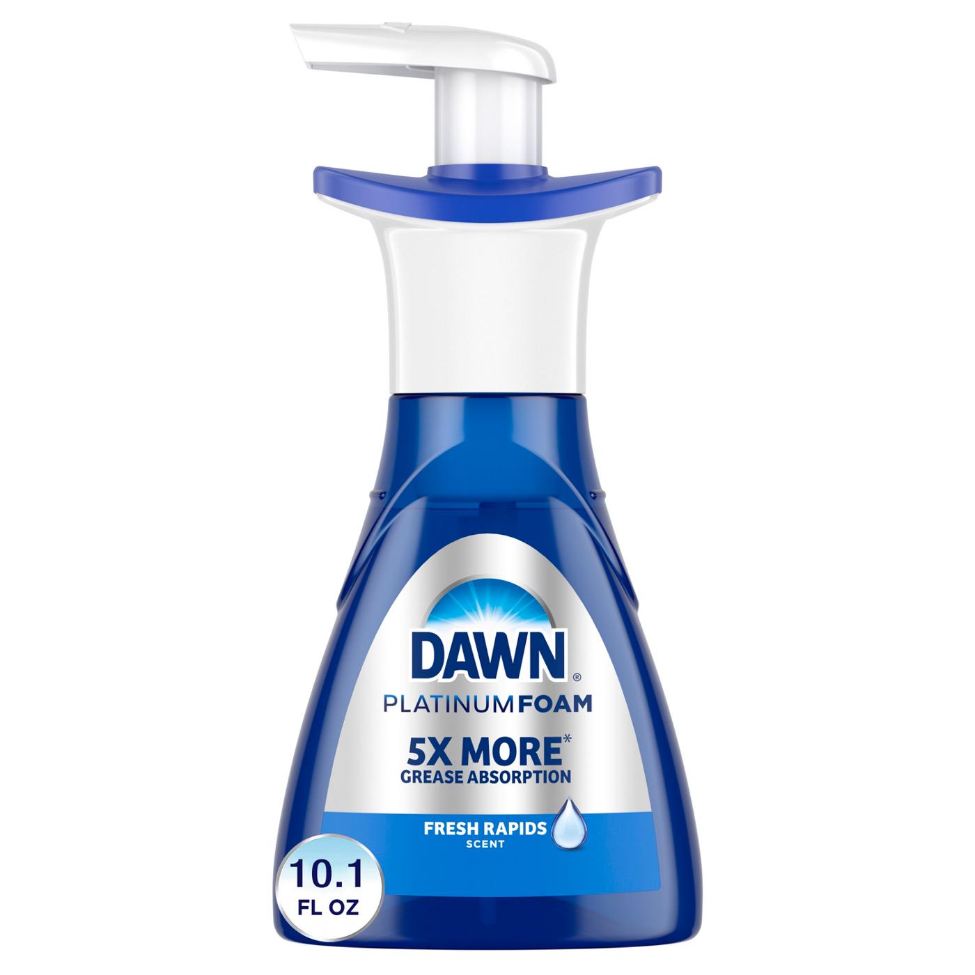 Dawn Platinum Fresh Rapids Scent Dishwashing Foam; image 1 of 8