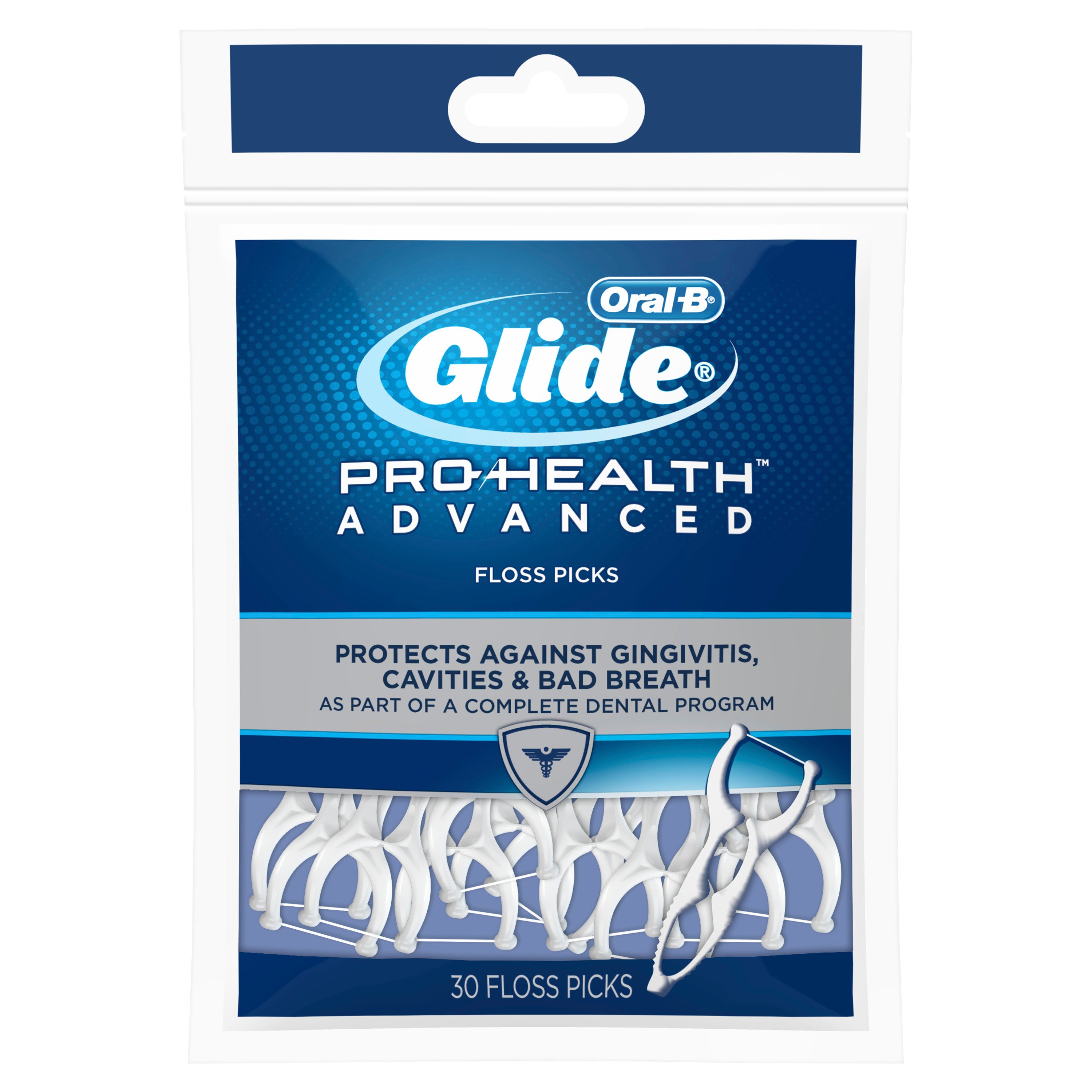 OralB Glide ProHealth Advanced Dental Floss Picks Shop Floss at HEB