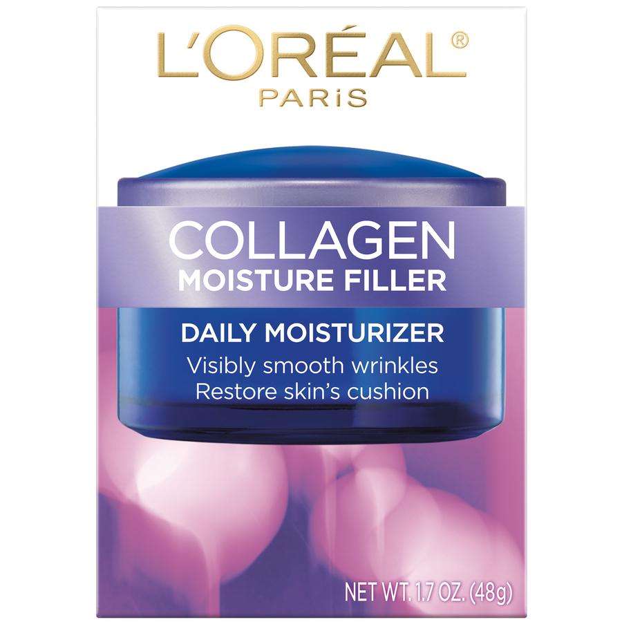 L'Oréal Paris Collagen Moisture Filler Facial Day Night Cream, Anti-Aging; image 1 of 6