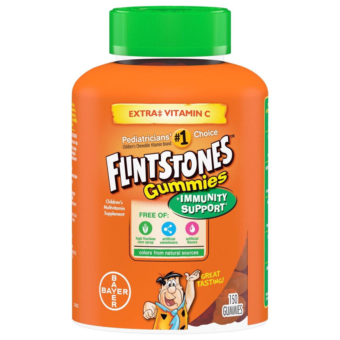 Flintstones Children's Multivitamin Plus Immunity Support Gummies Shop Multivitamins at HEB