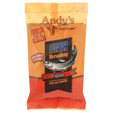Andy's Seasoning Cajun Fish Breading, 10 oz