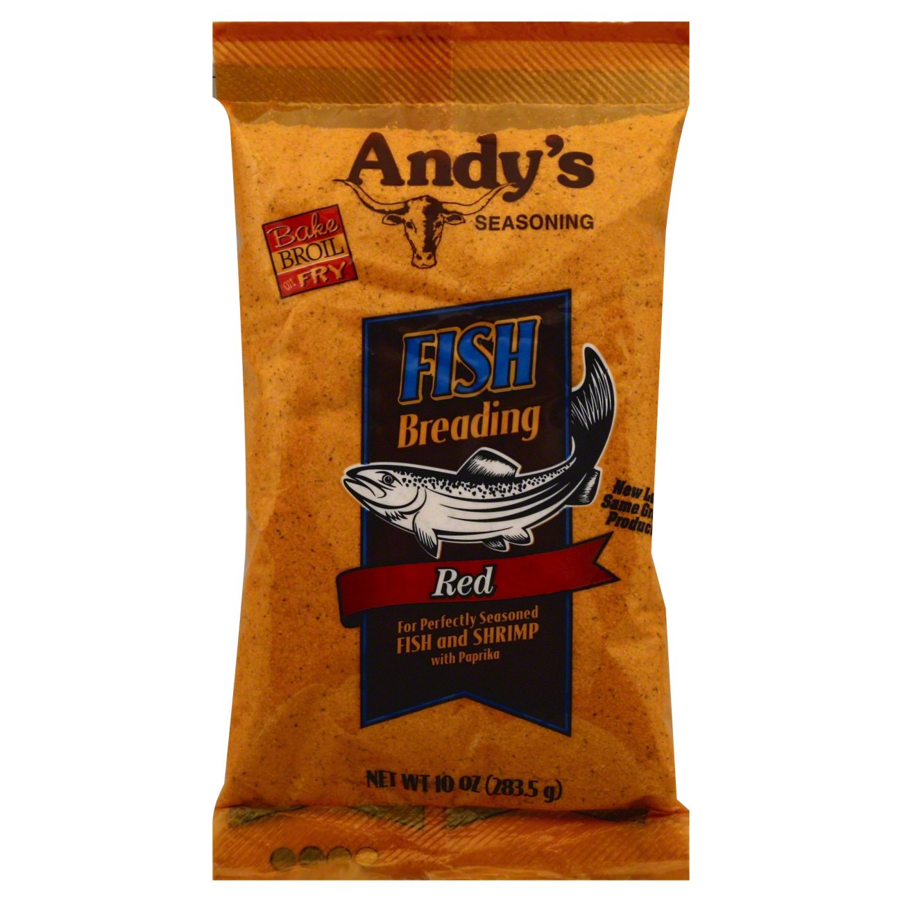 Andy's Seasoning Red Fish Breading Shop Breading & Crumbs at HEB