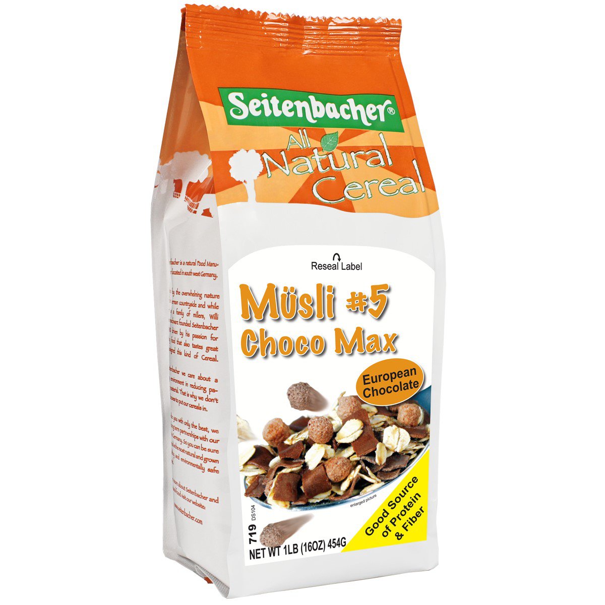 Seitenbacher Muesli 5 Choco Max Shop Cereal at HEB