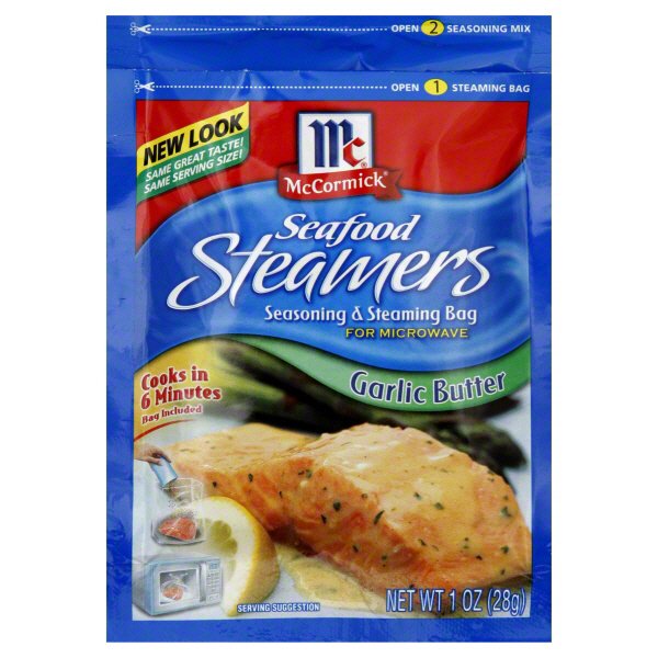 McCormick Seafood Steamer Garlic Butter Seasoning Shop Spice mixes at
