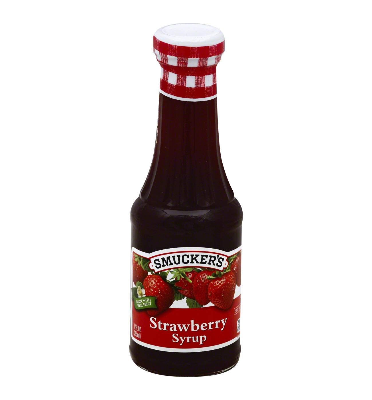 Smucker's Strawberry Syrup; image 1 of 2