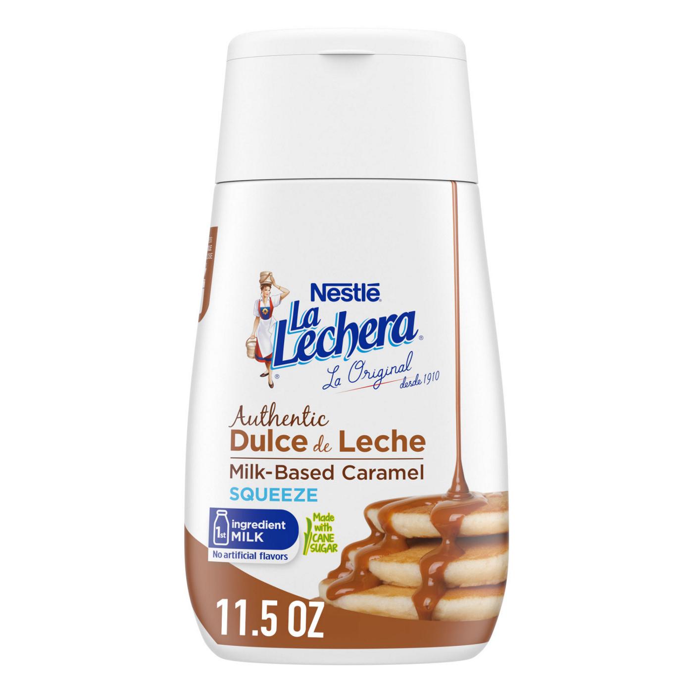 Nestle La Lechera Squeezable Dulce de Leche Milk Based Caramel Sauce; image 1 of 7