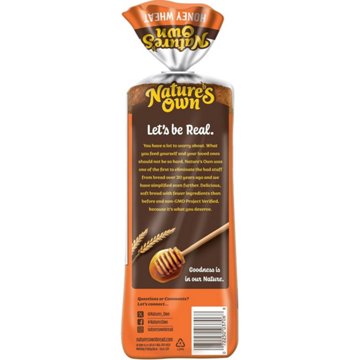 Nature's Own Honey Wheat Enriched Sliced Bread