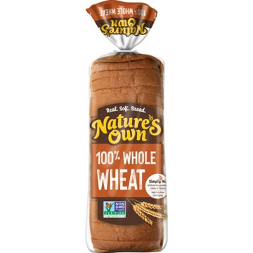 Nature's Own 100% Whole Wheat Sliced Bread