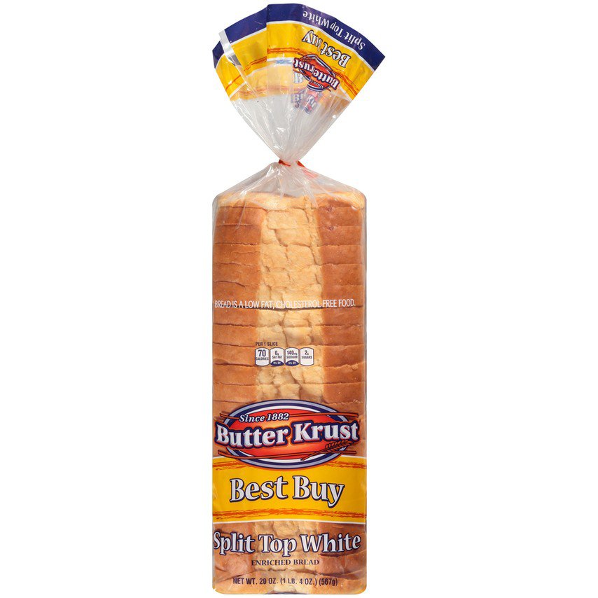 ButterKrust Split Top White Bread Shop Bread at HEB