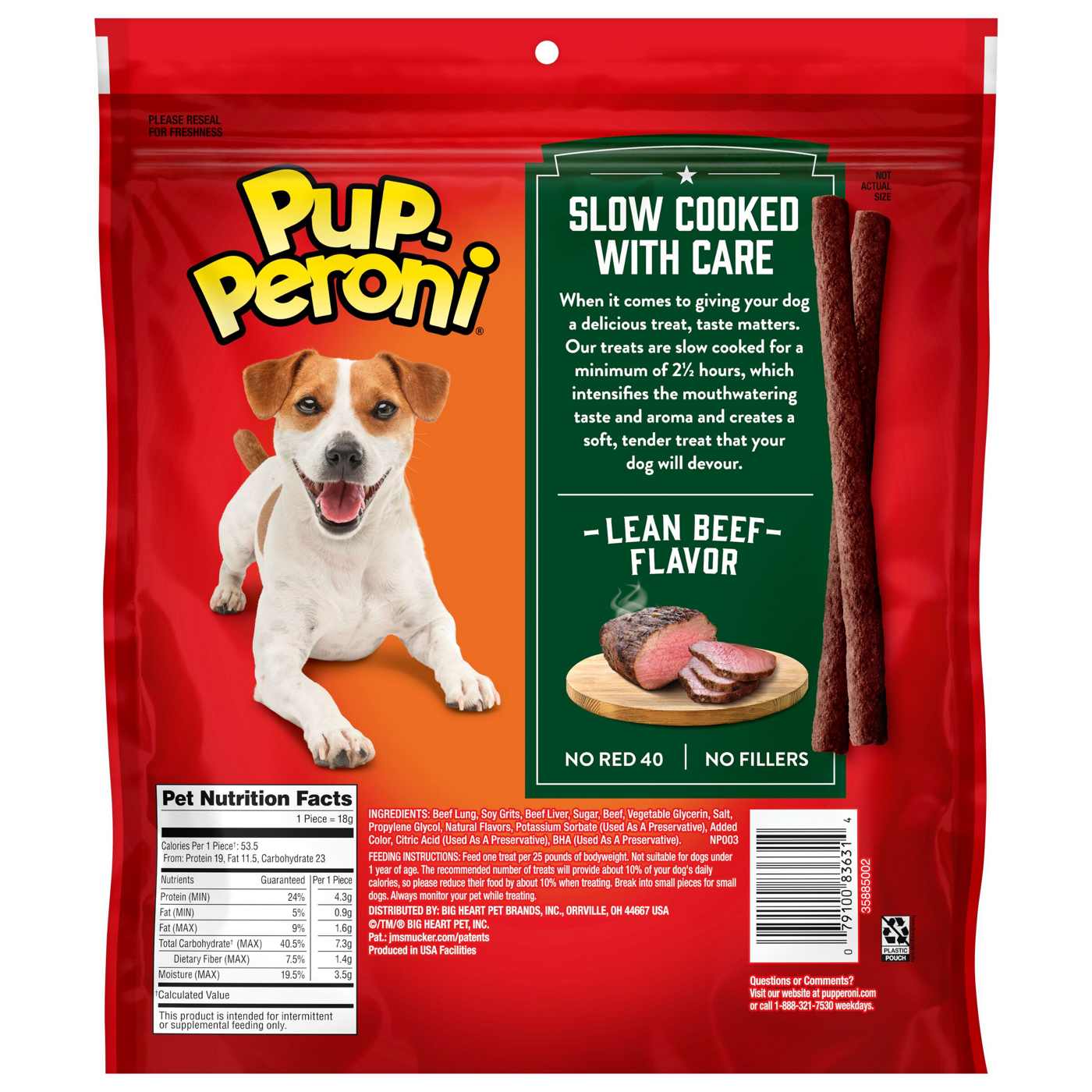 Pup-Peroni Lean Beef Flavor Dog Snacks; image 4 of 6