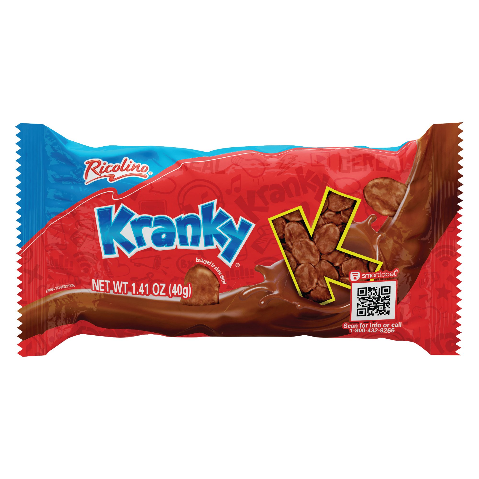 Ricolino Kranky Chocolate Covered Corn Flakes 141 Oz Low Prices 