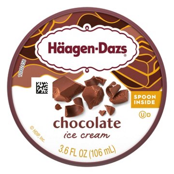 Häagen-Dazs Chocolate Ice Cream Cup