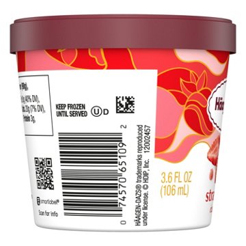 Häagen-Dazs Strawberry Ice Cream Cup