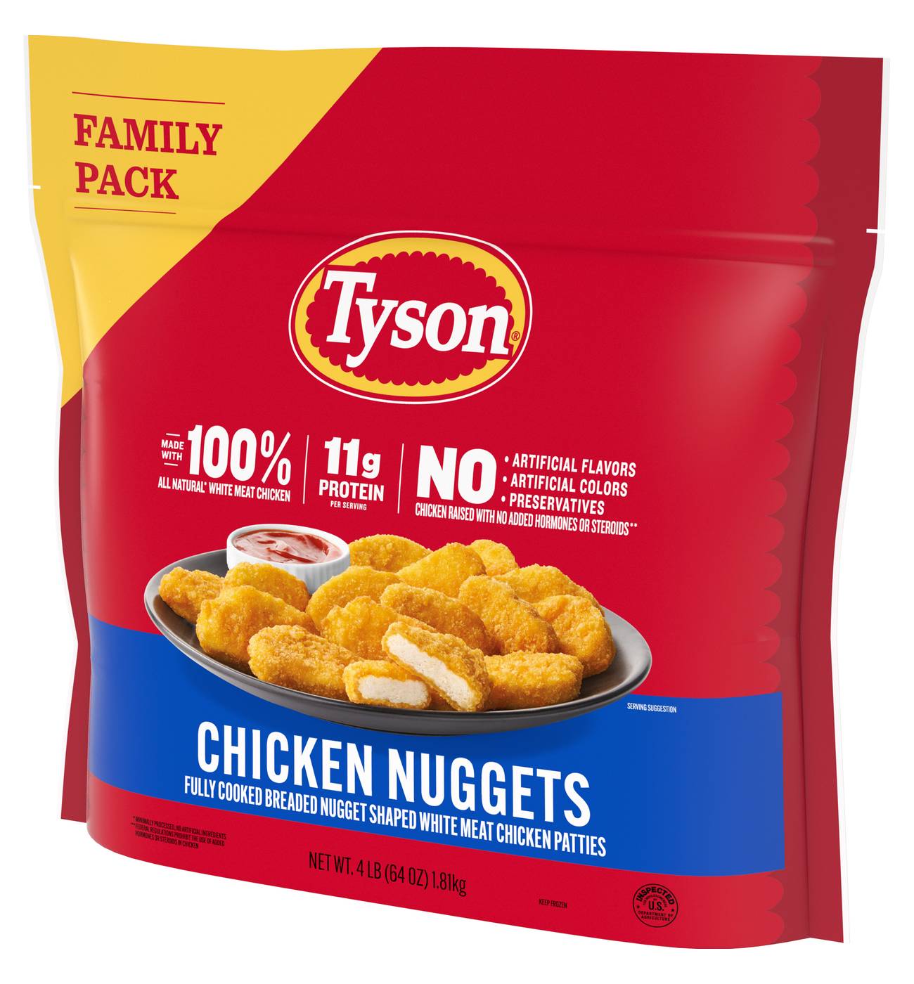 Tyson Fully Cooked Chicken Nuggets; image 4 of 12