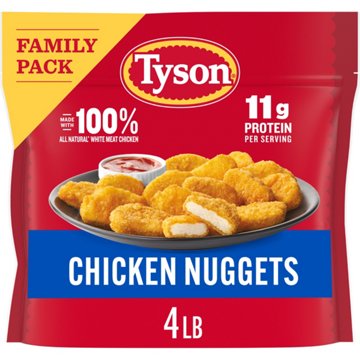Tyson Fully Cooked Chicken Nuggets, 4 lb