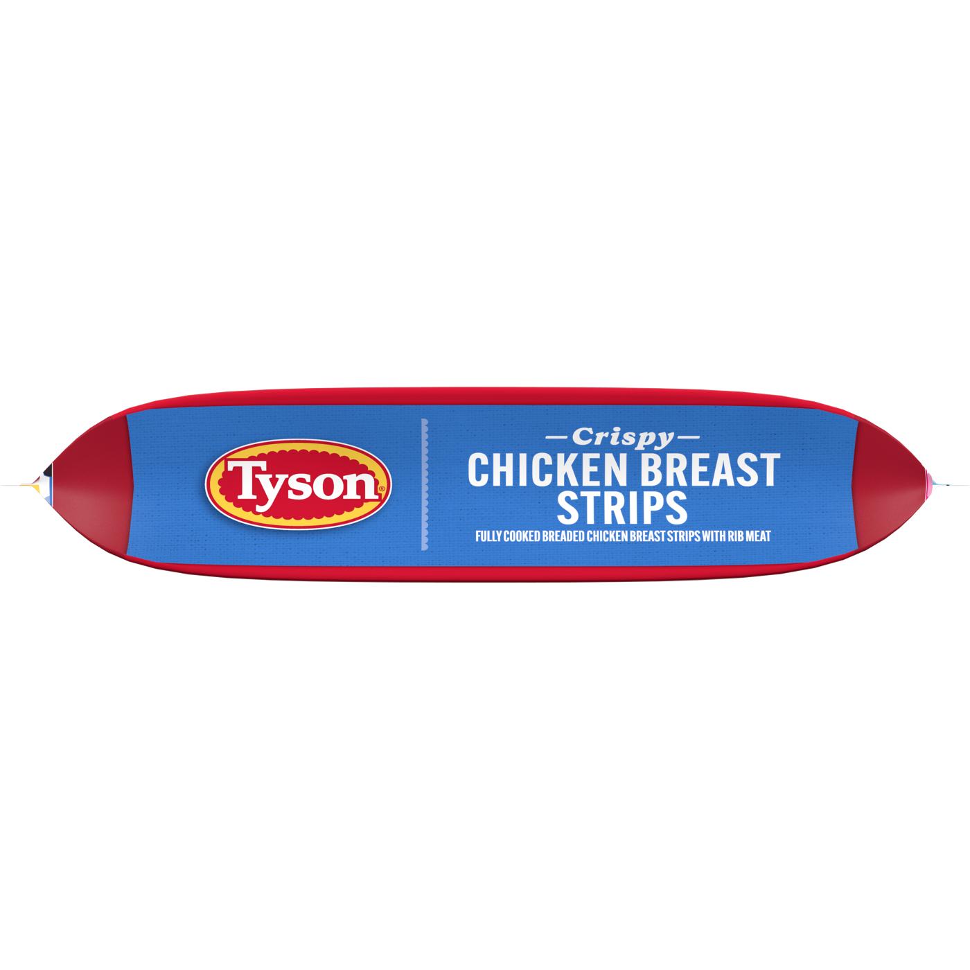 Tyson Fully Cooked Frozen Crispy Chicken Breast Strips - Family Pack; image 4 of 5