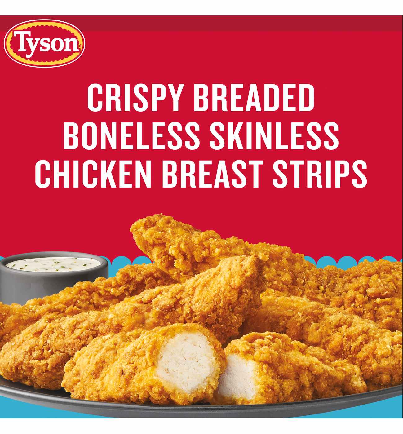Tyson Frozen Crispy Chicken Breast Strips Family Pack; image 11 of 12