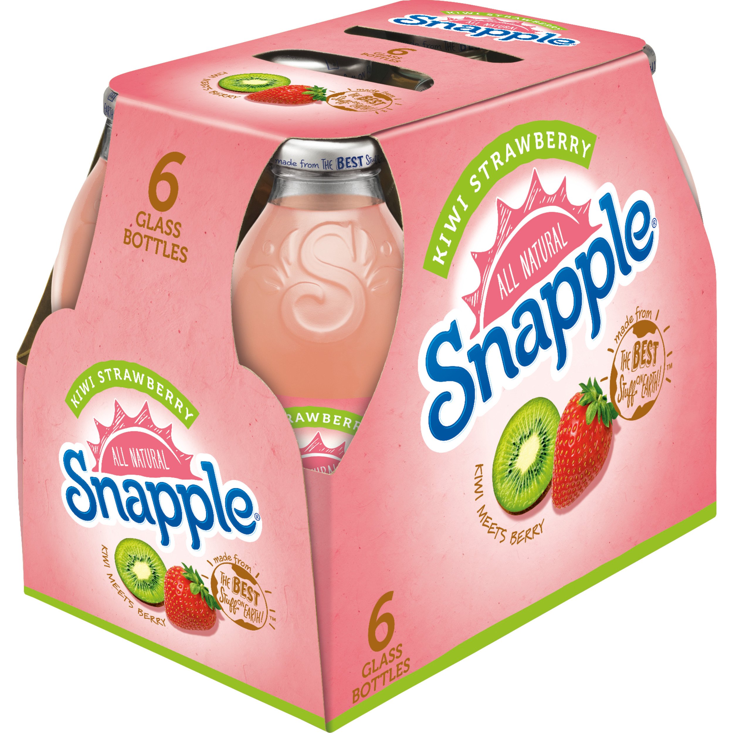 Snapple Kiwi Strawberry 16 Oz Bottles - Shop Juice At H-E-B