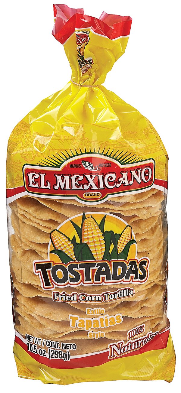 El Mexicano Tostadas Fried Corn Tortillas Shop Tortillas at HEB