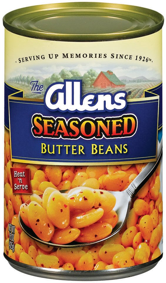 Allens Seasoned Butter Beans Shop Beans & legumes at HEB