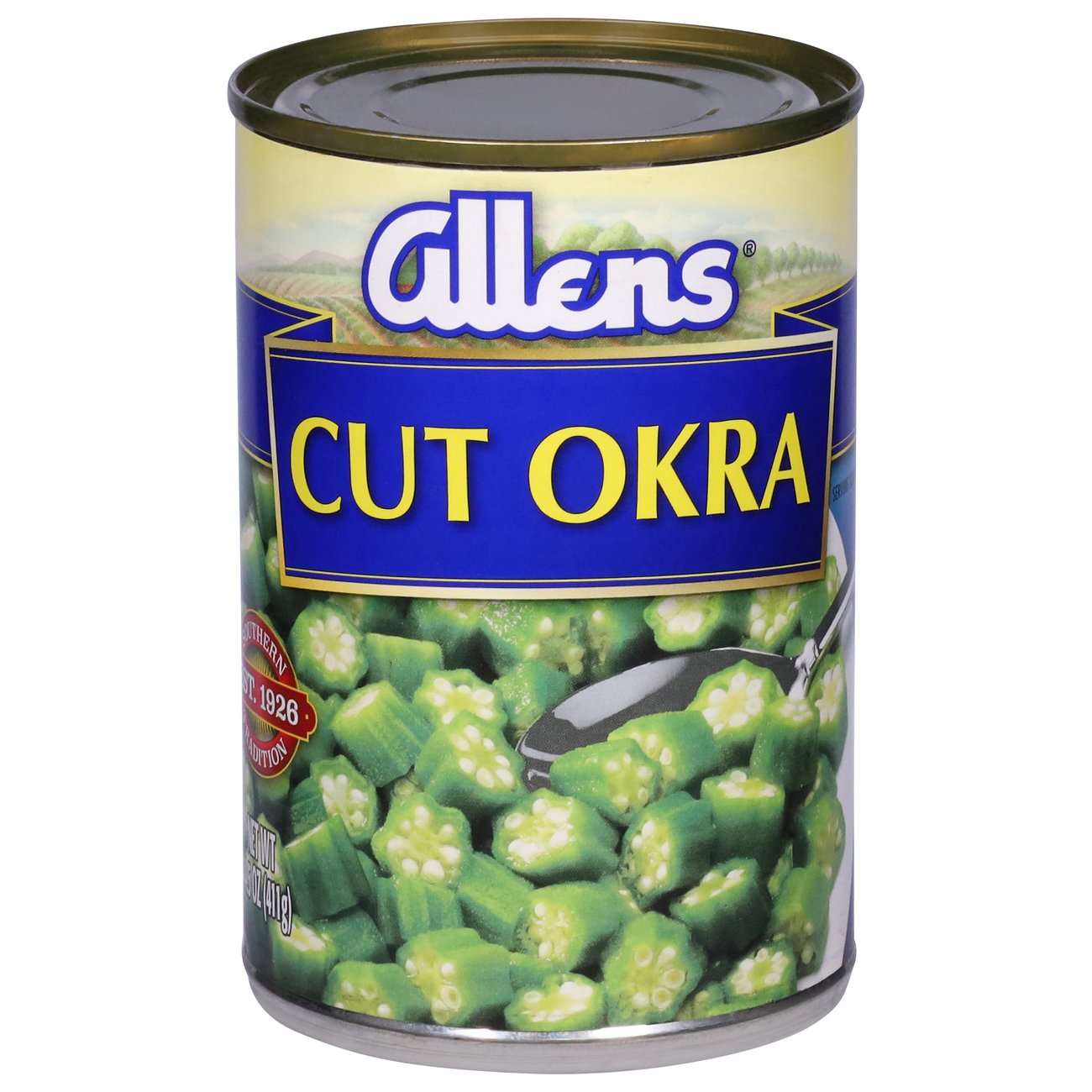 Allens Cut Okra Shop Vegetables at HEB