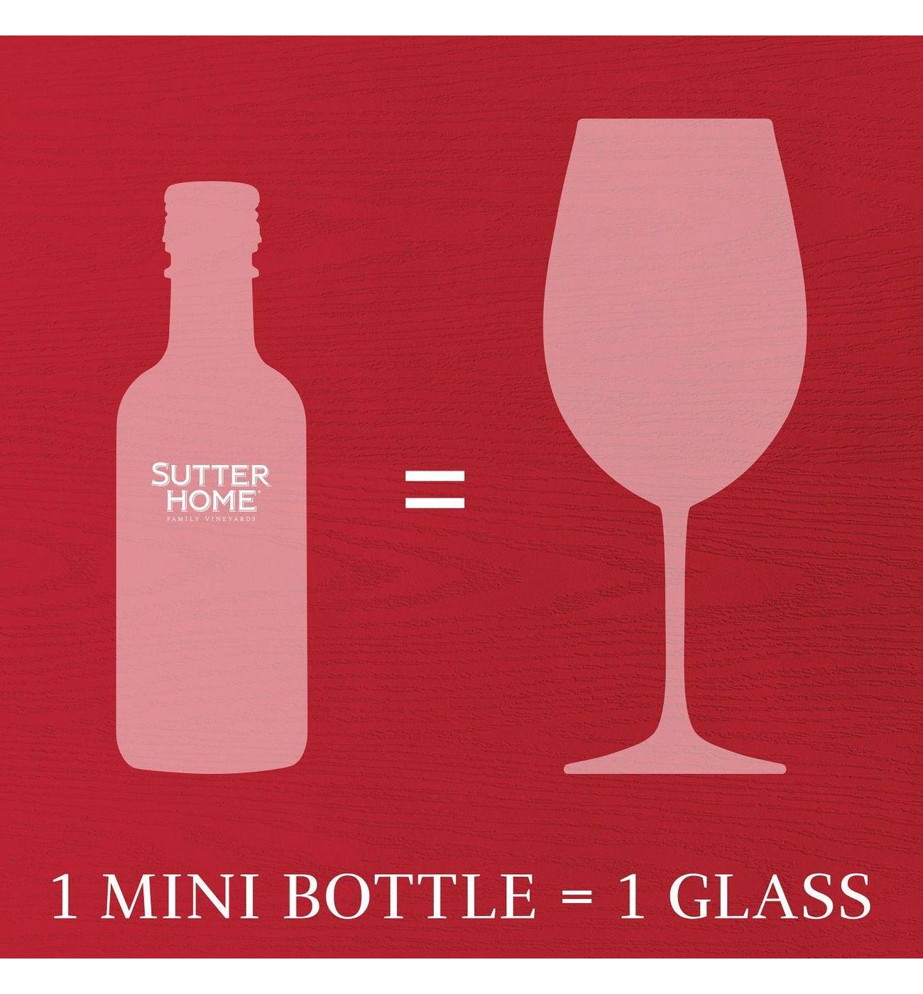 Sutter Home Sweet Red California Wine 4 pk Bottles; image 2 of 10