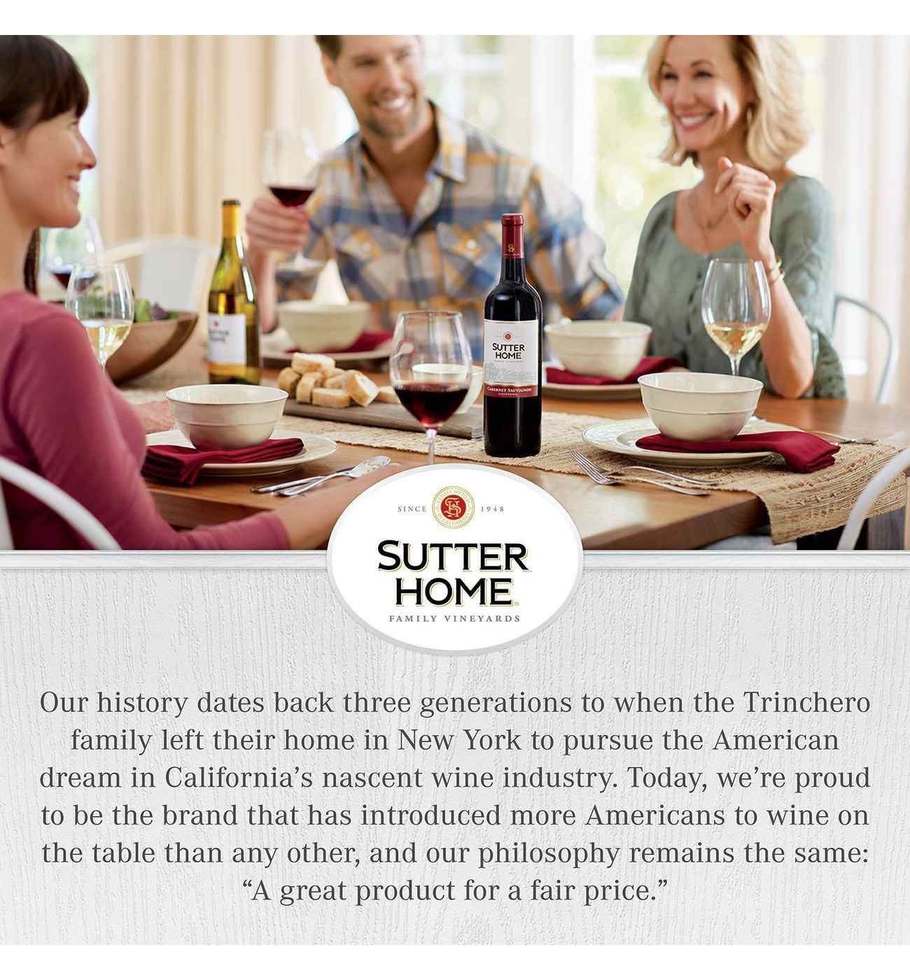 Sutter Home Sweet Red California Wine 4 pk Bottles; image 4 of 10