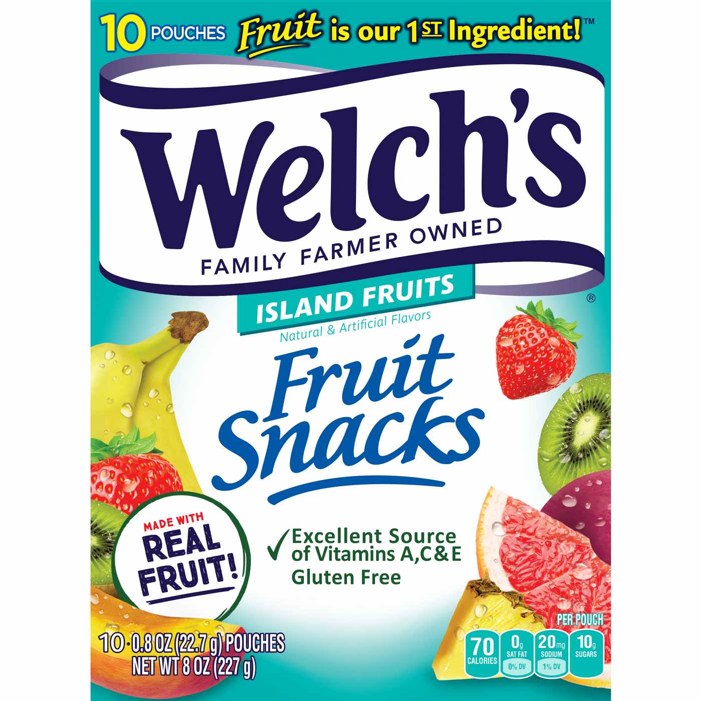 Welch's Island Fruit Snacks; image 1 of 5