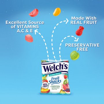 Welch's Island Fruit Snacks, 10 ct