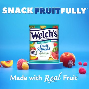 Welch's Island Fruit Snacks, 10 ct