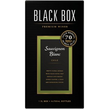 Black Box Sauvignon Blanc Chile Box White Wine, 3 L