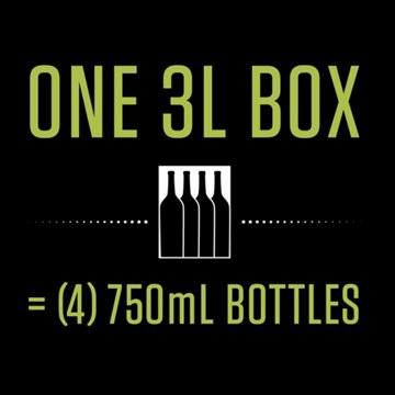 Black Box Sauvignon Blanc Chile Box White Wine, 3 L