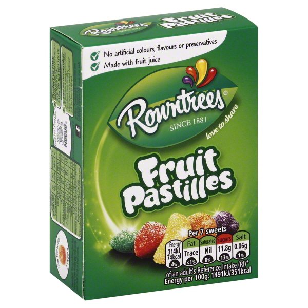 Rowntrees Carton Fruit Pastilles - Shop Candy At H-E-B