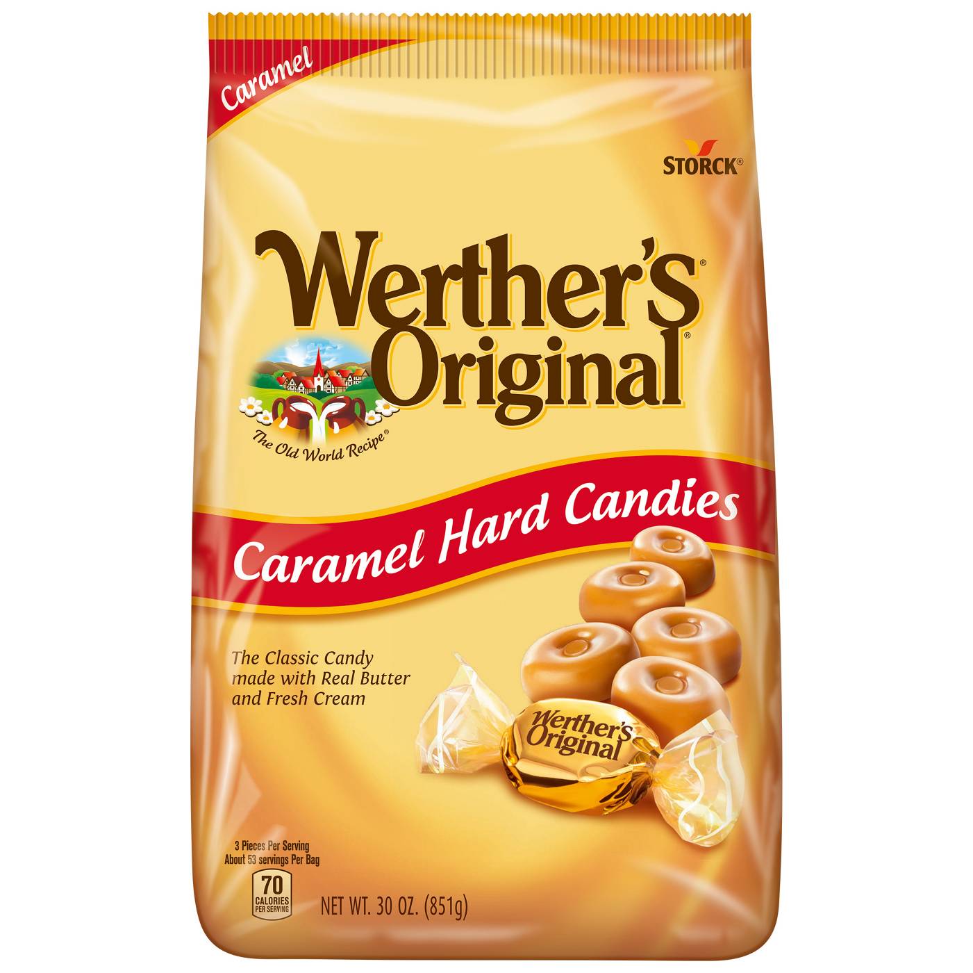 Werther's Original Hard Caramel Candy; image 1 of 5