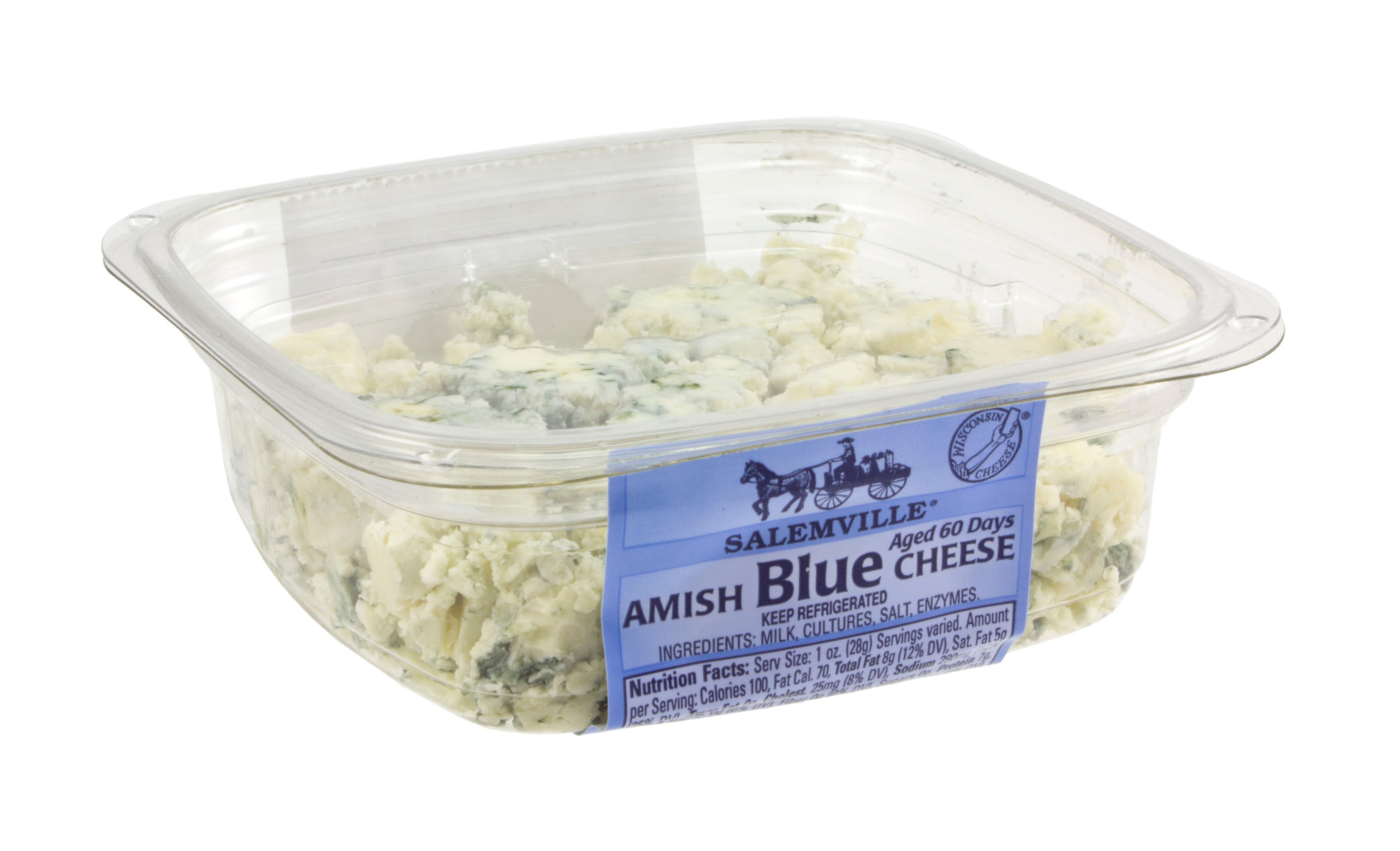 Salemville Amish Blue Cheese Crumbles Shop Cheese at HEB