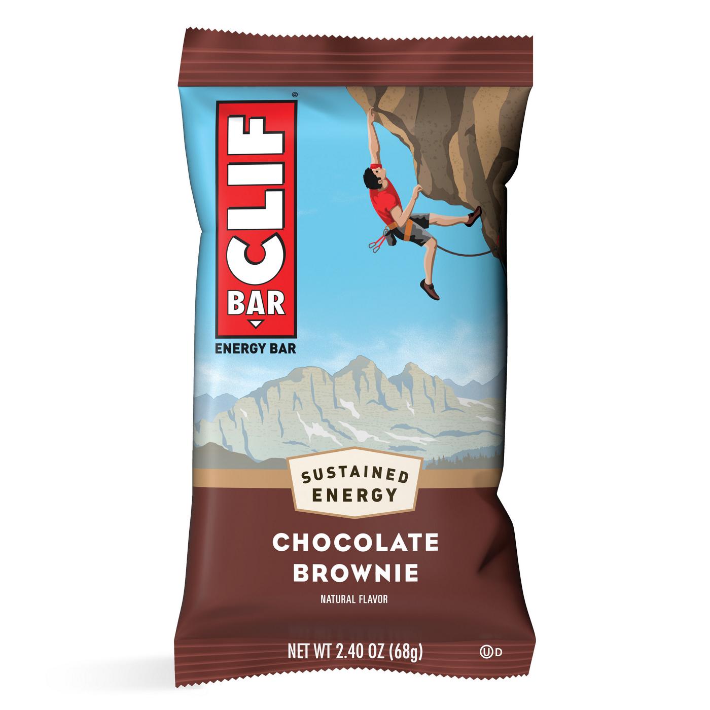 Clif Bar 9g Protein Energy Bars - Chocolate Brownie; image 2 of 5