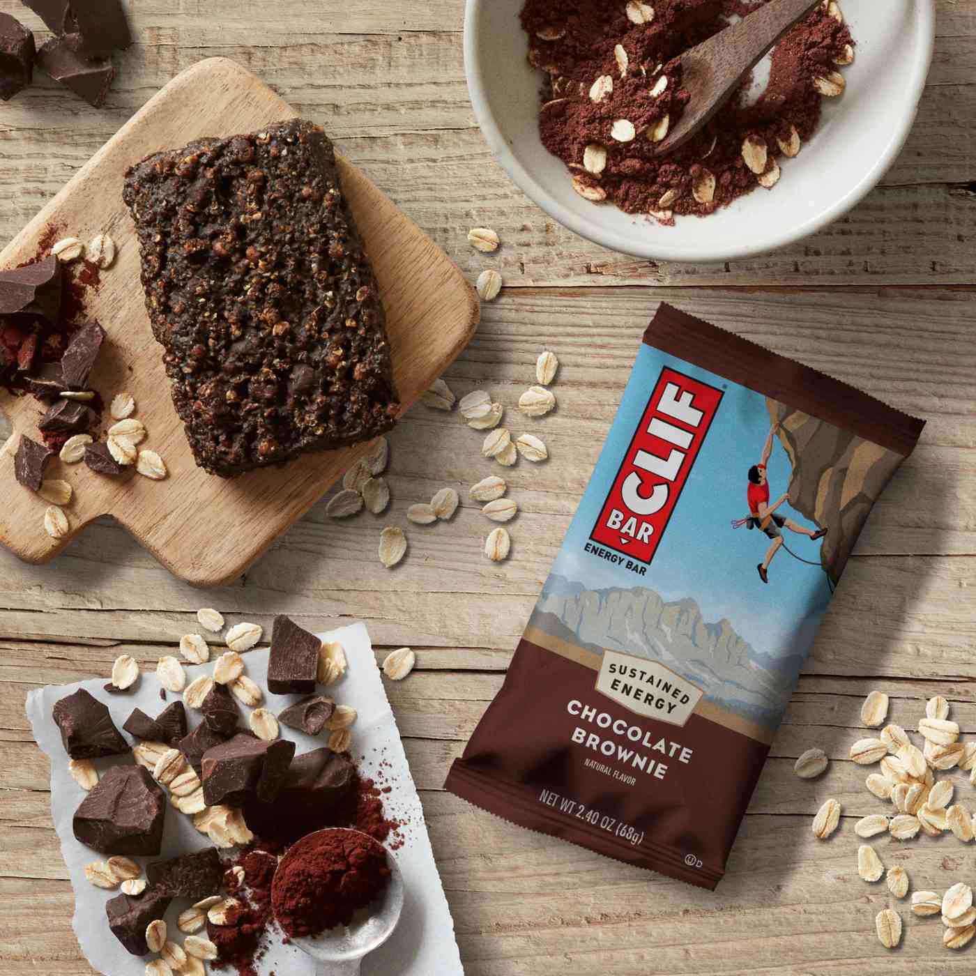 Clif Bar 9g Protein Energy Bars - Chocolate Brownie; image 4 of 5