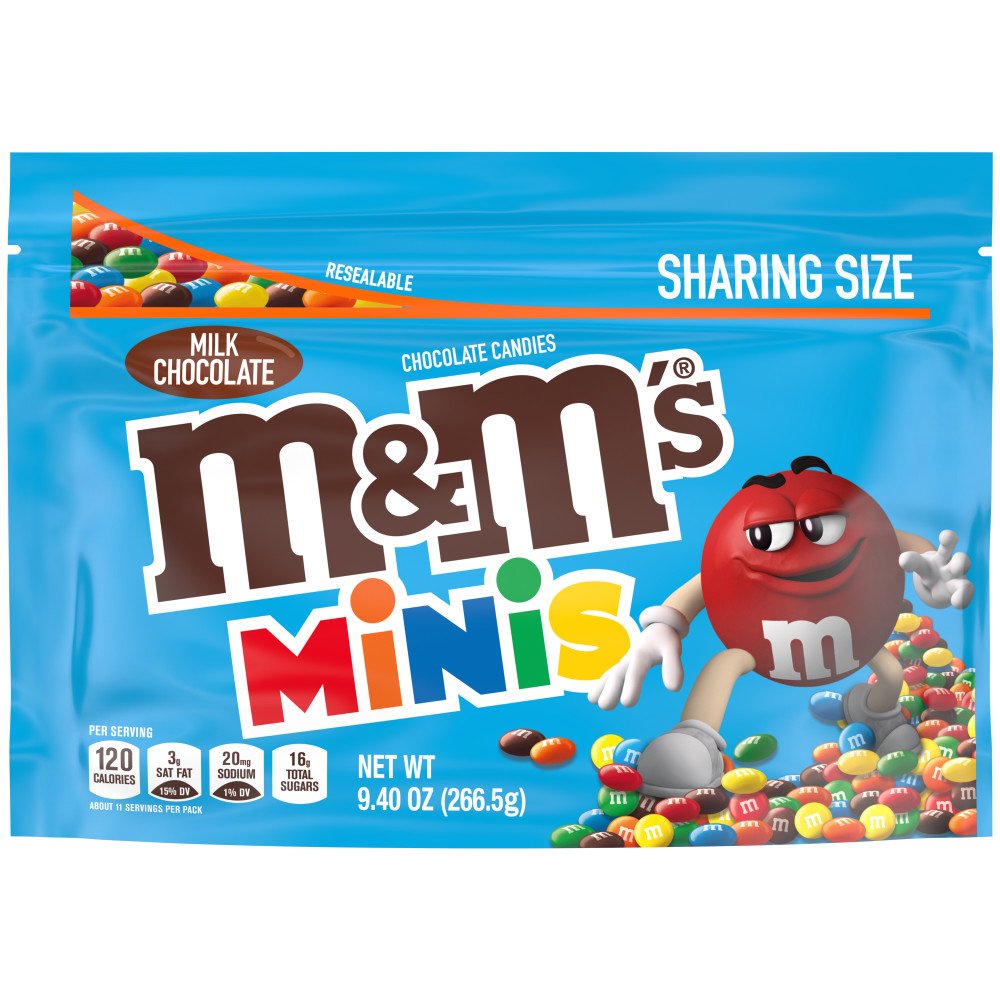 M&M'S Minis Milk Chocolate Sharing Size Candy