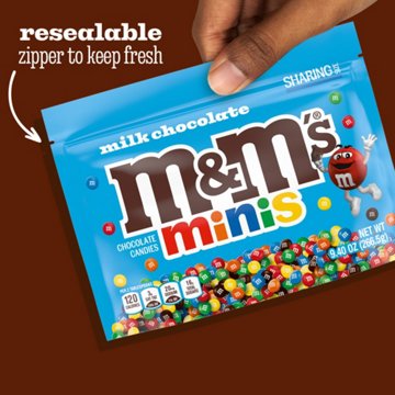 M&M'S Minis Milk Chocolate Candy - Sharing Size, 9.4 oz