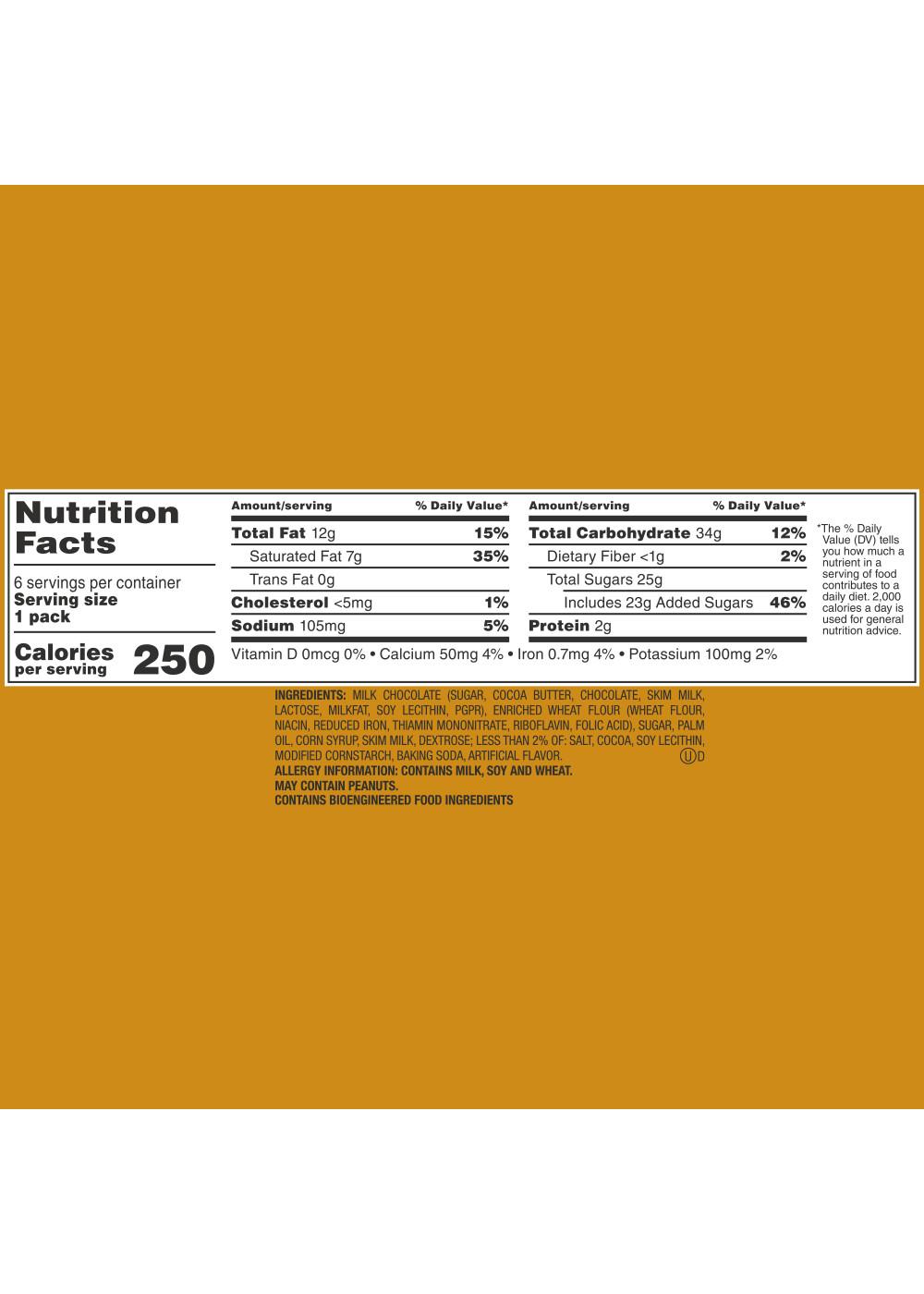 Twix Caramel Milk Chocolate Cookie Candy Bars, 6 pk; image 4 of 10