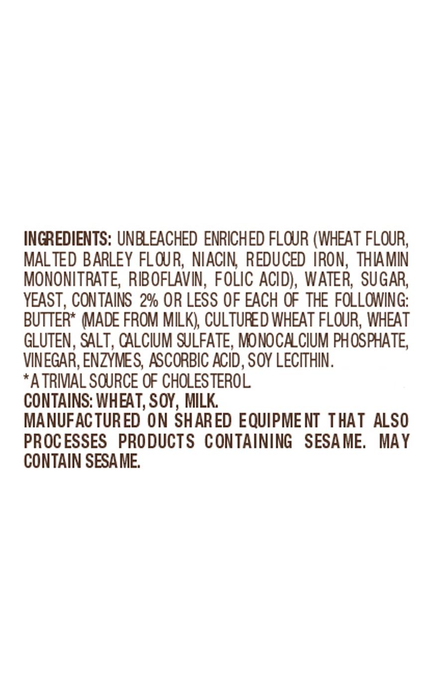 Nature's Own Sliced Butterbread; image 2 of 6