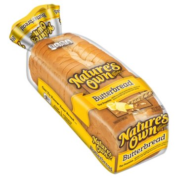 Nature's Own Sliced Butterbread, 20 oz