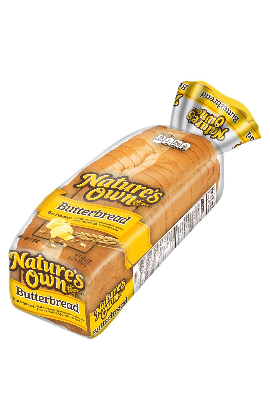 Nature's Own Sliced Butterbread; image 6 of 6