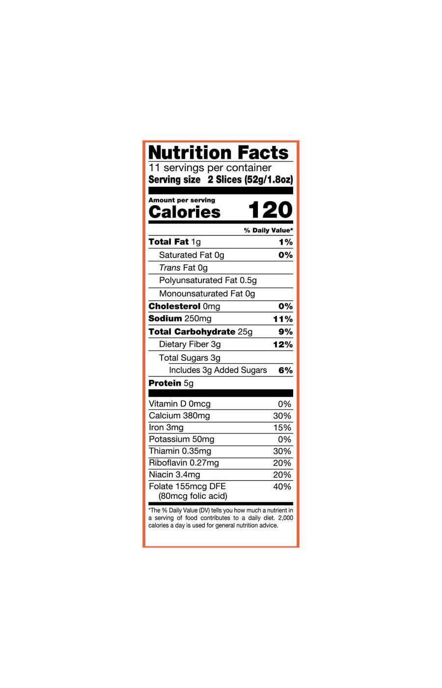 Nature's Own Whitewheat Sliced Bread; image 3 of 6